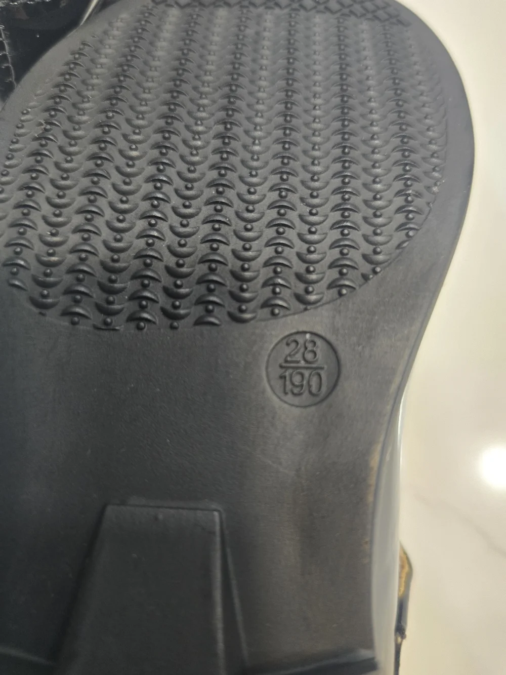 Girls' Black Bow Shoes